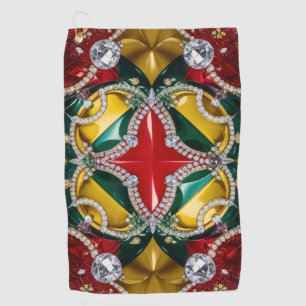 Golf Towel with Los Angeles Colours