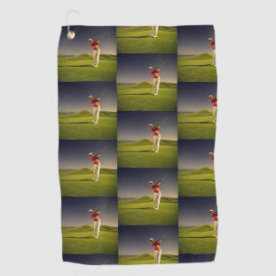 Golf towel you can customize with your own photo!
