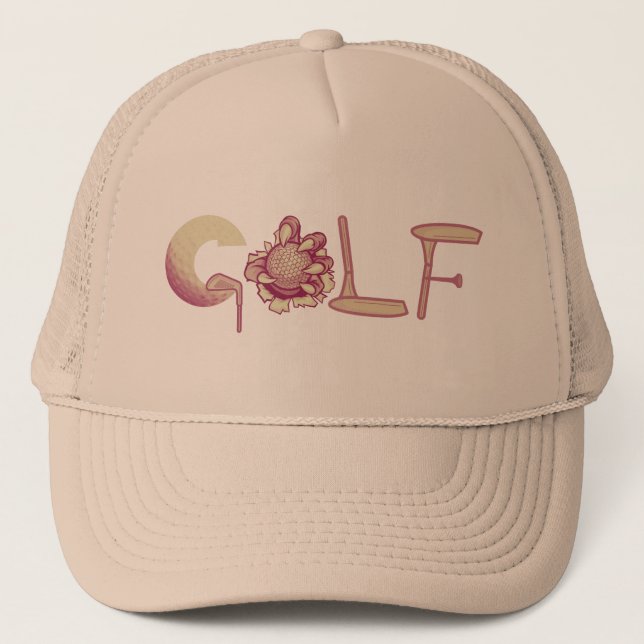 Golf Trucker Hat (Front)