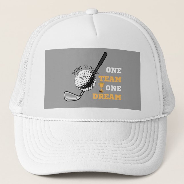 GOLF  TRUCKER HAT (Front)