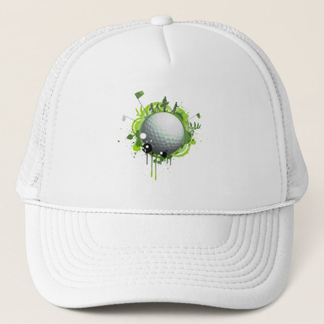 Golf Trucker Hat (Front)
