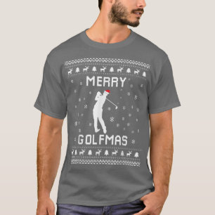 Golf Ugly Christmas Sweater for Golf Lovers
