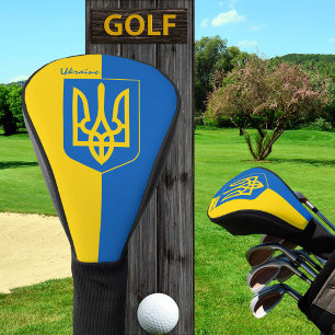 Golf Ukraine & Ukrainian Flag /Ukraine Golf Clubs Golf Head Cover