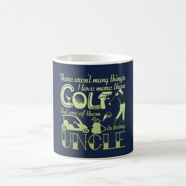 Golf Uncle Coffee Mug (Center)