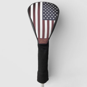Golf USA & American Flag Vint. / Golf Clubs Covers