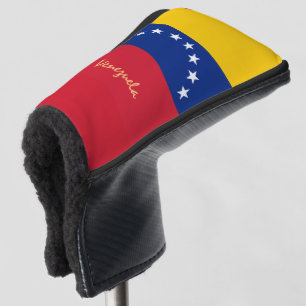 Golf Venezuela & Venezuela Flag /Golf Clubs Covers