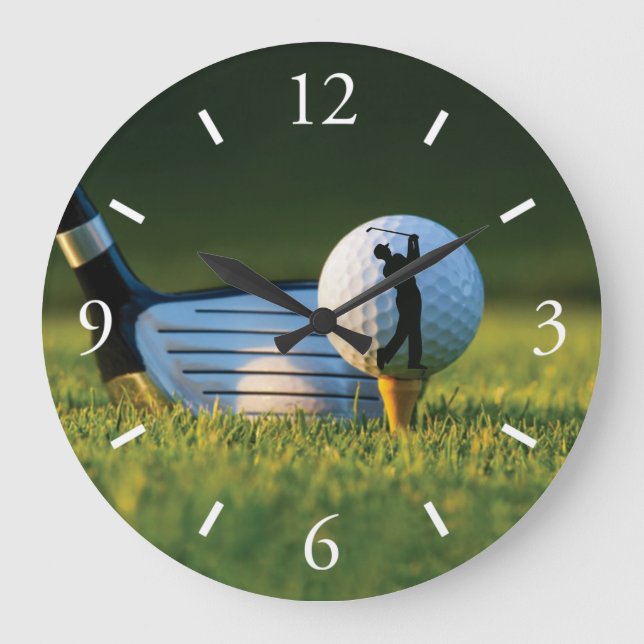 Golf Wall Clock (Front)