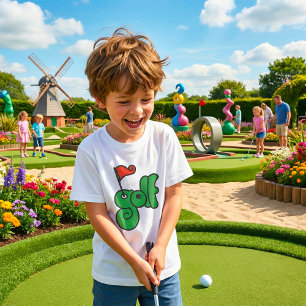 Golf Wang Vibrant Green and Red T-Shirt