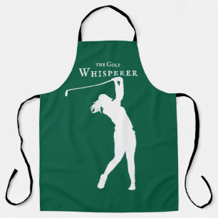 Golf Whisperer Apron - Customisable Golfer Quote