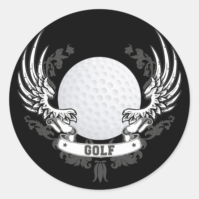 Golf Wings Sticker (Front)