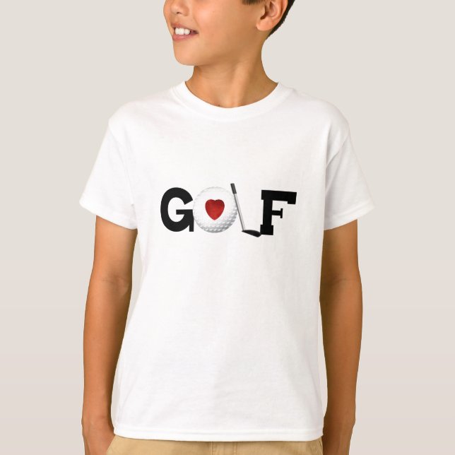 Golf With Golf Ball Tshirts and Gifts (Front)