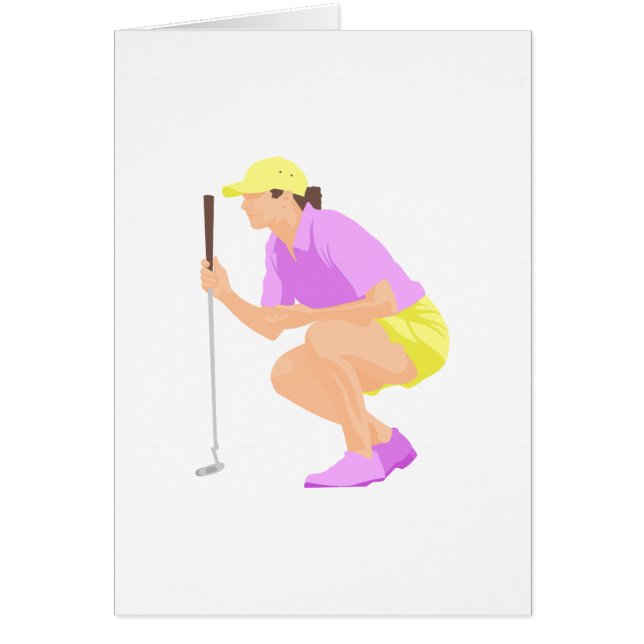 Golf Woman Logo (Front)