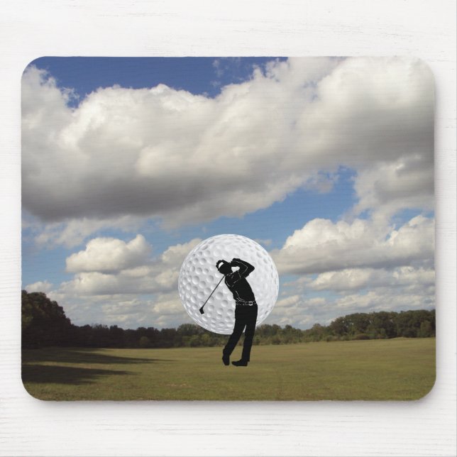 Golf World Mouse Pad (Front)