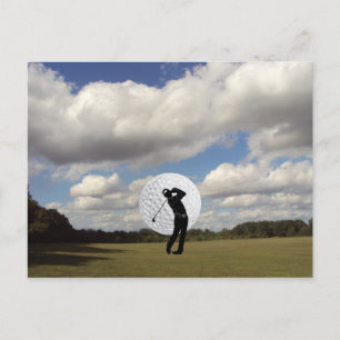 Golf World Postcard