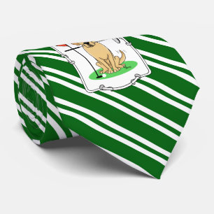 Golf Yellow Lab Labrador Retriever Dog (yel 3) Tie