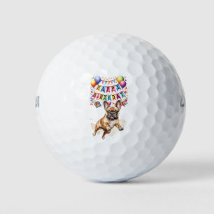 Golf your Birthday Celebration with French Bulldog Balls