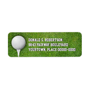 Golfball in the Grass