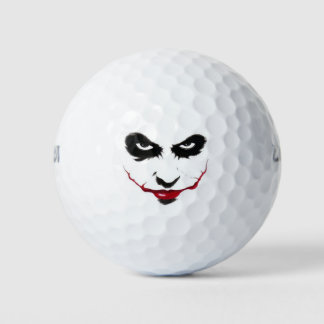 Golfball with Jokerface Golf Balls