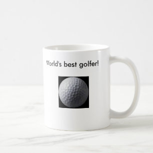 golfBall, World's best golfer! Coffee Mug