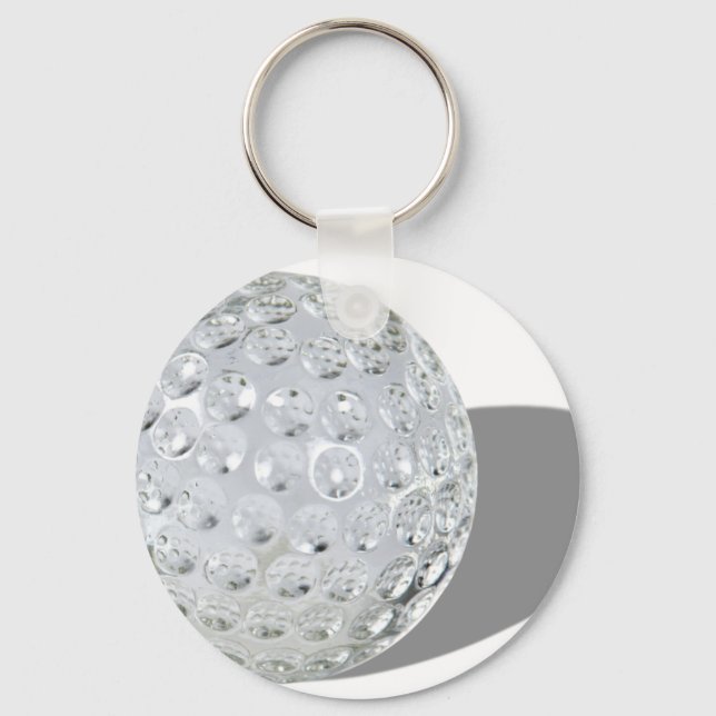 GolfCrystalBall092110 Key Ring (Front)