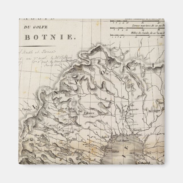 Golfe de Botnie Magnet (Front)