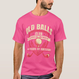 Golfer 100 Year Old Balls Golf Club I Golfing 100T T-Shirt