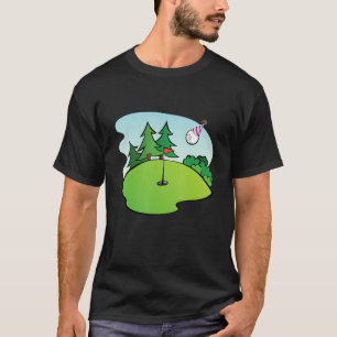 Golfer Birthday   Golf Happy Birdie To Me Dad Son T-Shirt