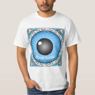 Golfer Blue Eye On Ball  T-Shirt