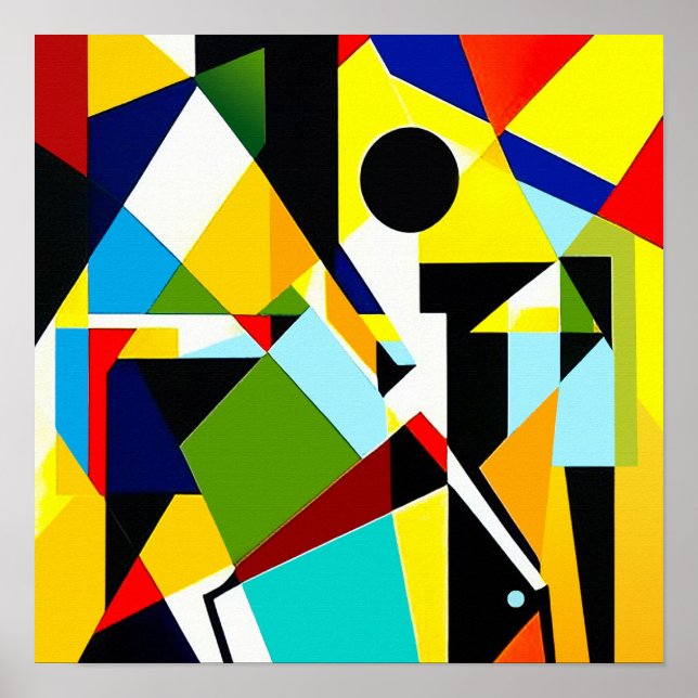 Golfer - Canvas Art Print (Front)