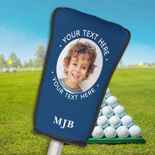 Golfer Create Your Own Personalised Monogram Golf Head Cover