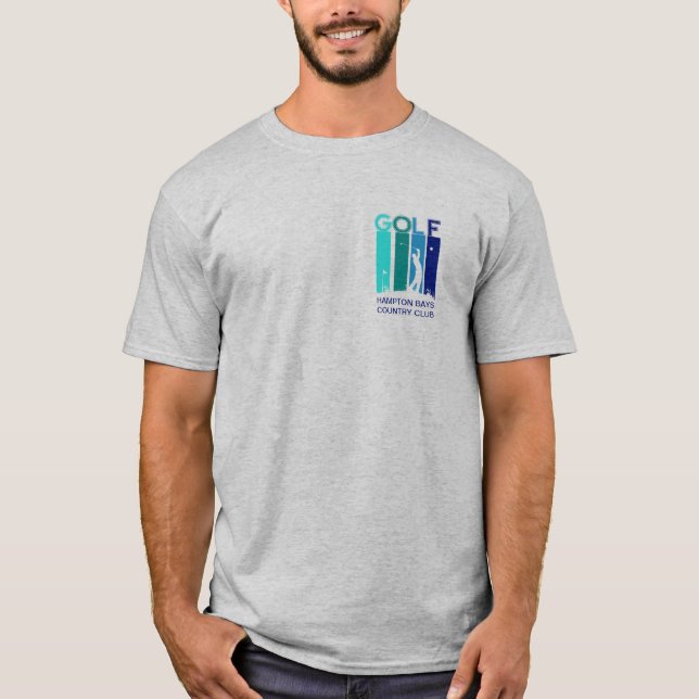 Golfer Customised T-Shirt (Front)