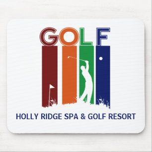 Golfer Customized Mouse Pad