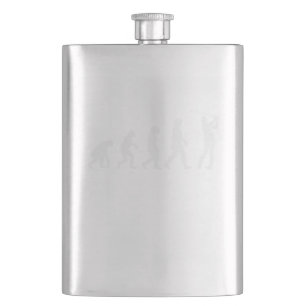 Golfer Evolution Hip Flask