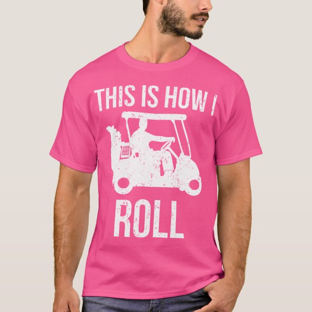 Golfer Funny Golf T-Shirt (Front)