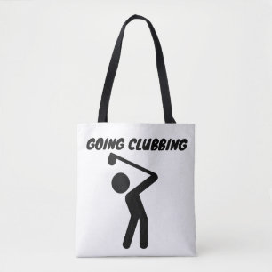 GOLFER GIRL GOLF TOTE  BAG