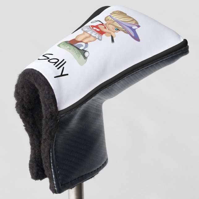 Golfer Golf Head Cover (3/4 Front)