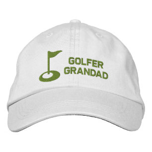 Golfer Grandad Embroidered Hat