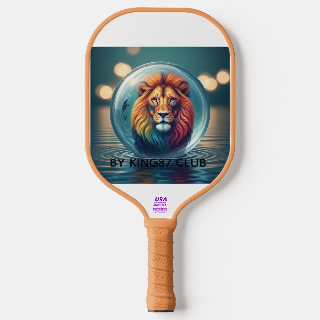 Golfer Hat  Pickleball Paddle (Front)