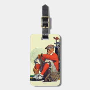Golfer Kept Waiting Luggage Tag