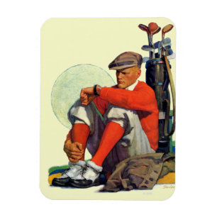 Golfer Kept Waiting Magnet