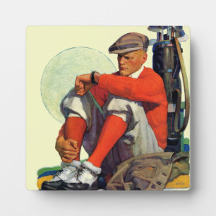 Golfer Kept Waiting Plaque