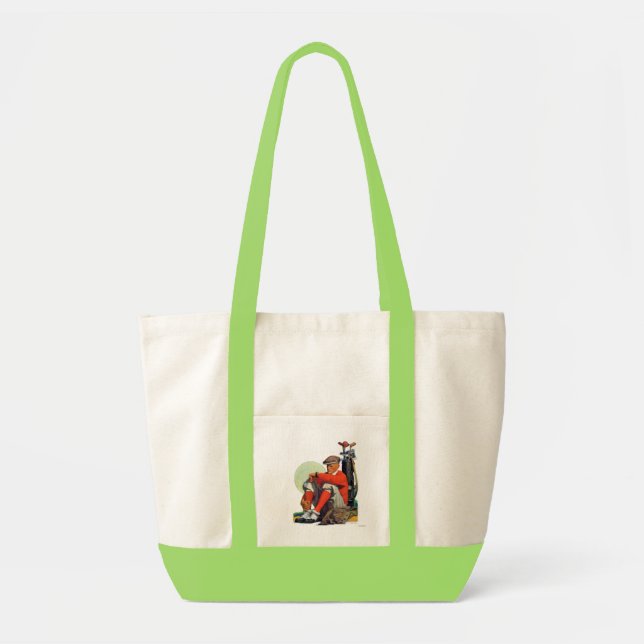 Golfer Kept Waiting Tote Bag (Front)