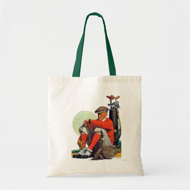 Golfer Kept Waiting Tote Bag (Front)