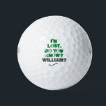 Golfer Lost Ball Custom Wilson Ultra Golf Ball<br><div class="desc">Golfer Lost Ball Custom Wilson Ultra Golf Ball</div>