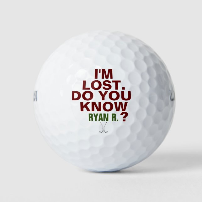 golfer lost-ball golf balls (Front)