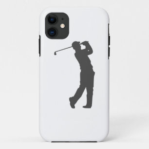 Golfer  player  silhouette Case-Mate iPhone case