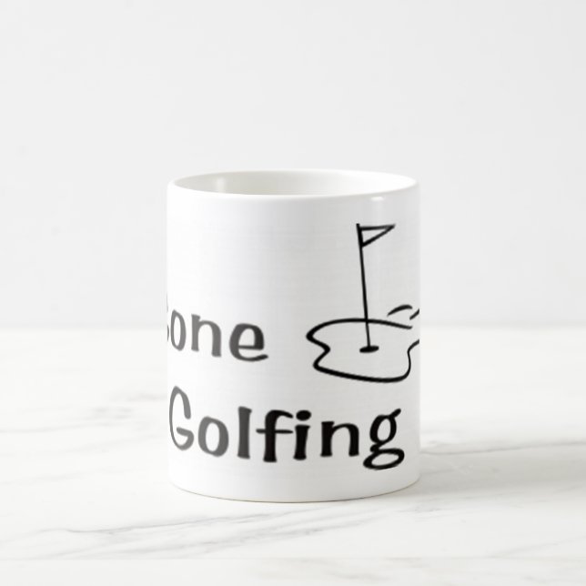 GOLFER / RETIREE'S *GONE GOLFING* MUG (Center)