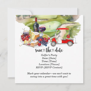 Golfer’s Cheese & Wine Party – Save the Date! Save The Date
