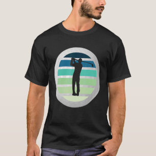 Golfer Silhouette T-Shirt