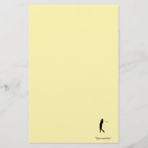 Golfer Stationery